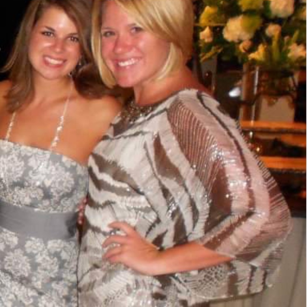 Cocktail or semi formal dress.